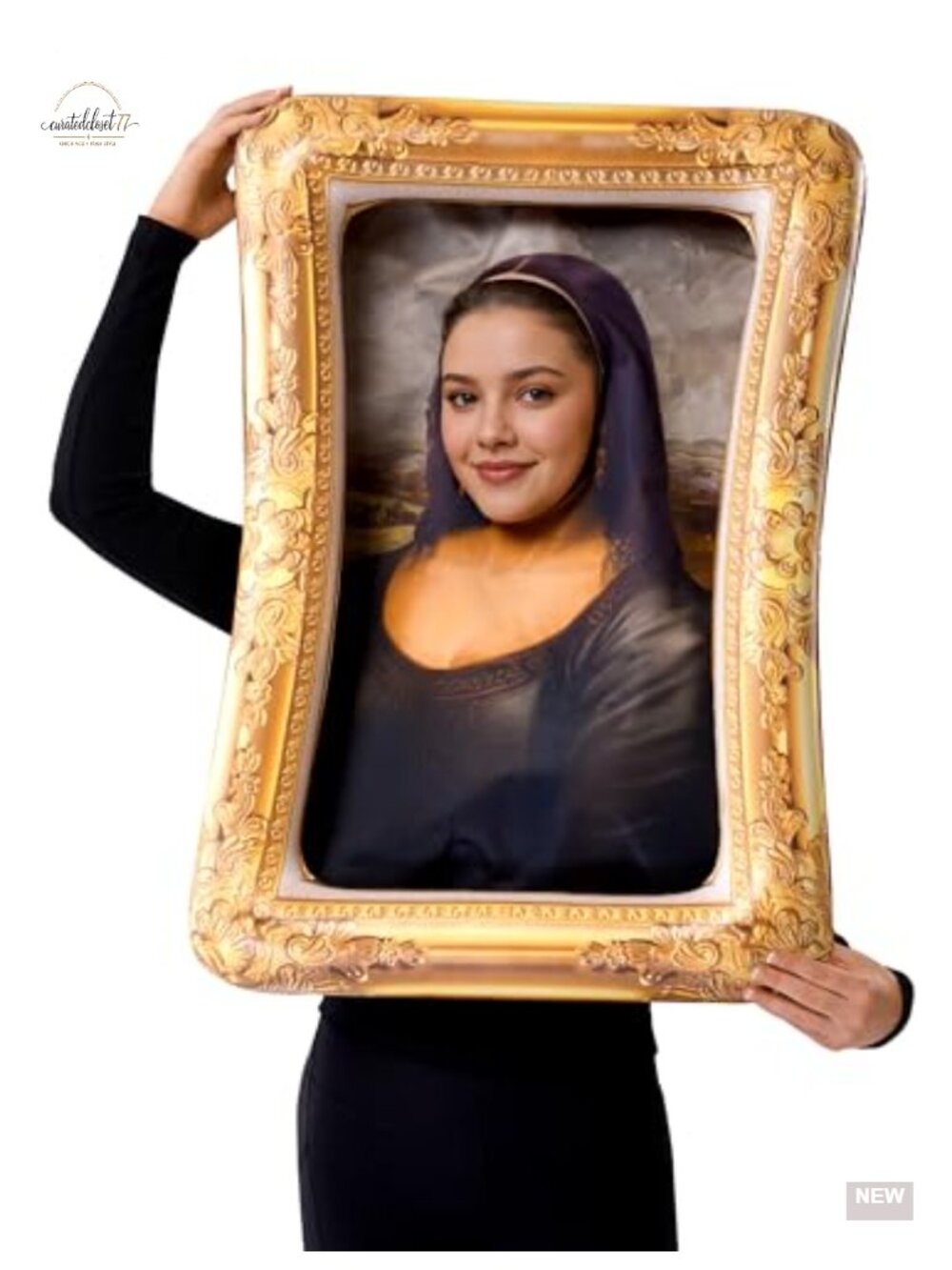 Inflatable Renaissance Frame Costume Adult Polyester Humor Party